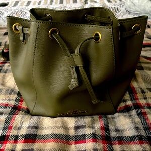 Marc Jacobs green leather bag